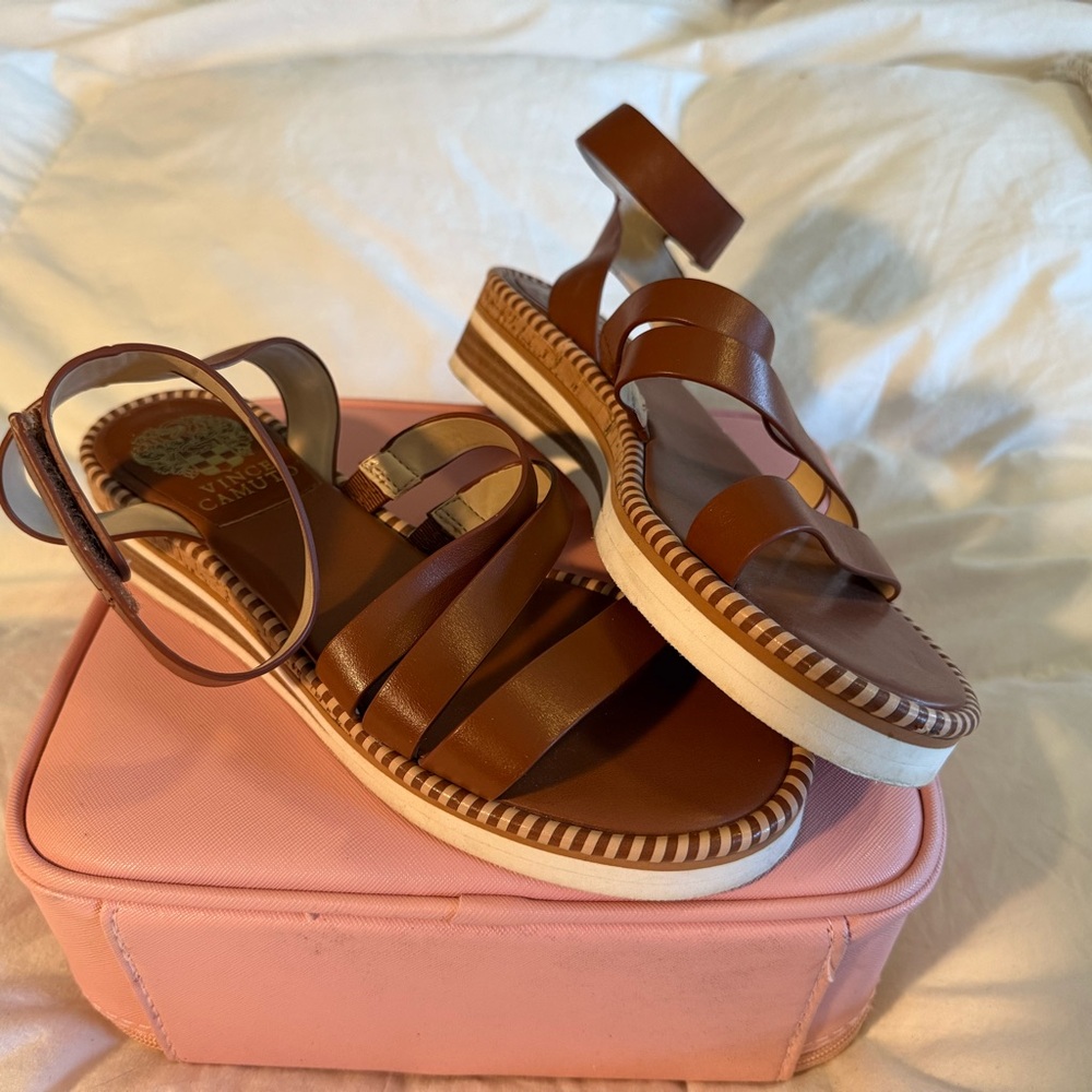 Vince Camuto Leather Sandals